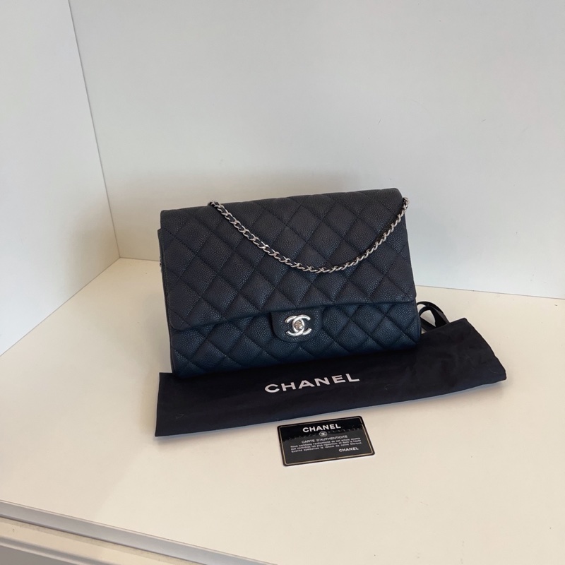 ✨Chanel CF timeless 腋下包 輕巧 99新🖤-3