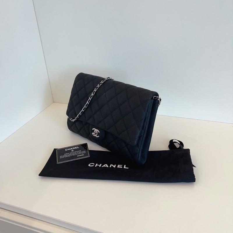 ✨Chanel CF timeless 腋下包 輕巧 99新🖤-5