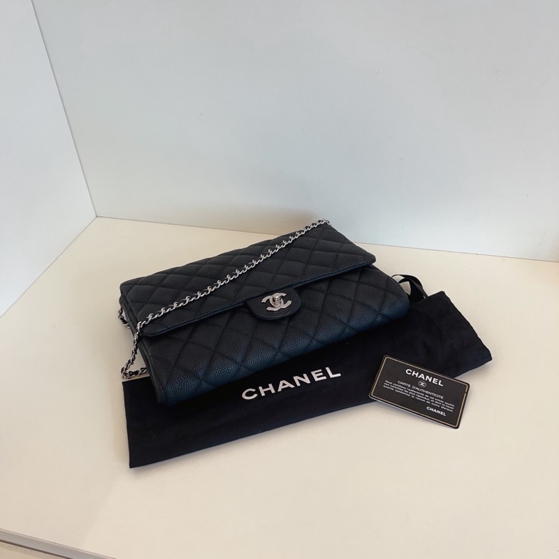 ✨Chanel CF timeless 腋下包 輕巧 99新🖤-7