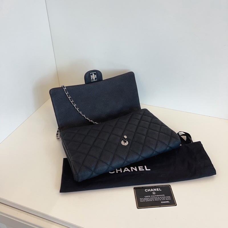 ✨Chanel CF timeless 腋下包 輕巧 99新🖤-9