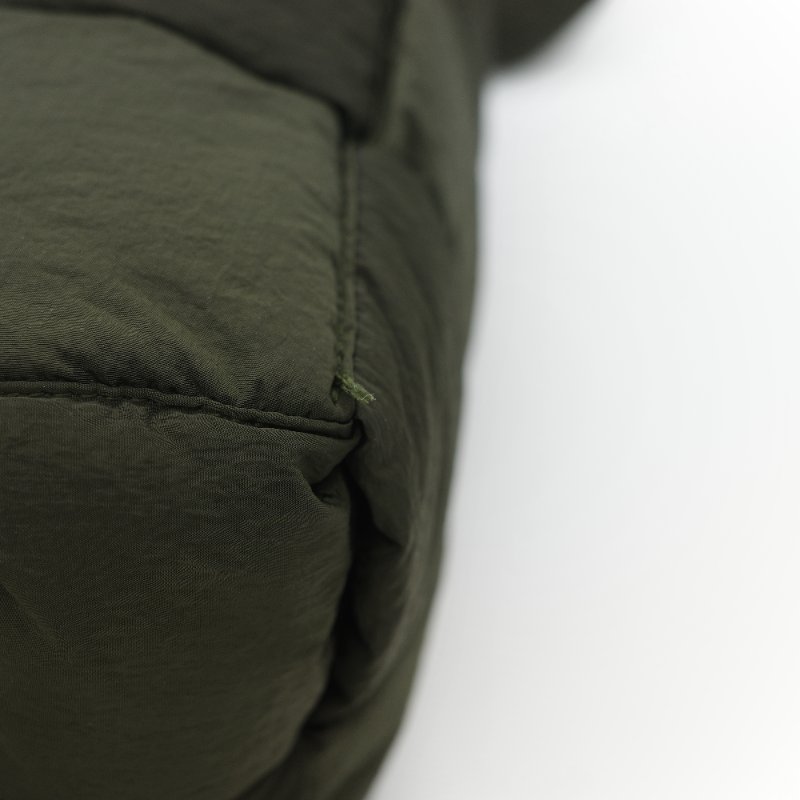 Bottega Veneta 寶緹嘉 Padded Tech Cassette 卡其綠色 填充尼龍 2x4 八格 Intrecciato 編織斜背卡帶包-12