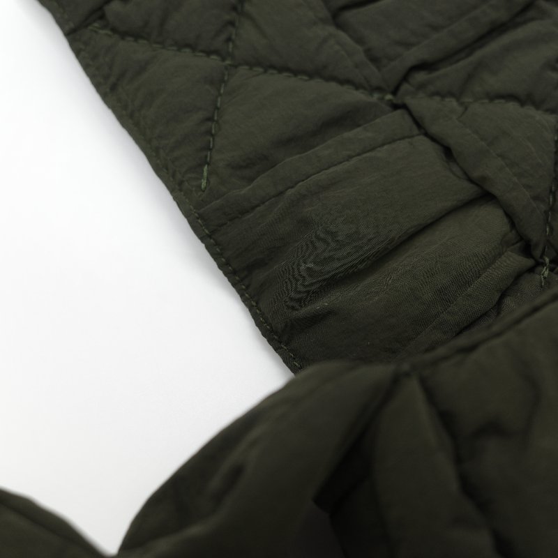 Bottega Veneta 寶緹嘉 Padded Tech Cassette 卡其綠色 填充尼龍 2x4 八格 Intrecciato 編織斜背卡帶包-15