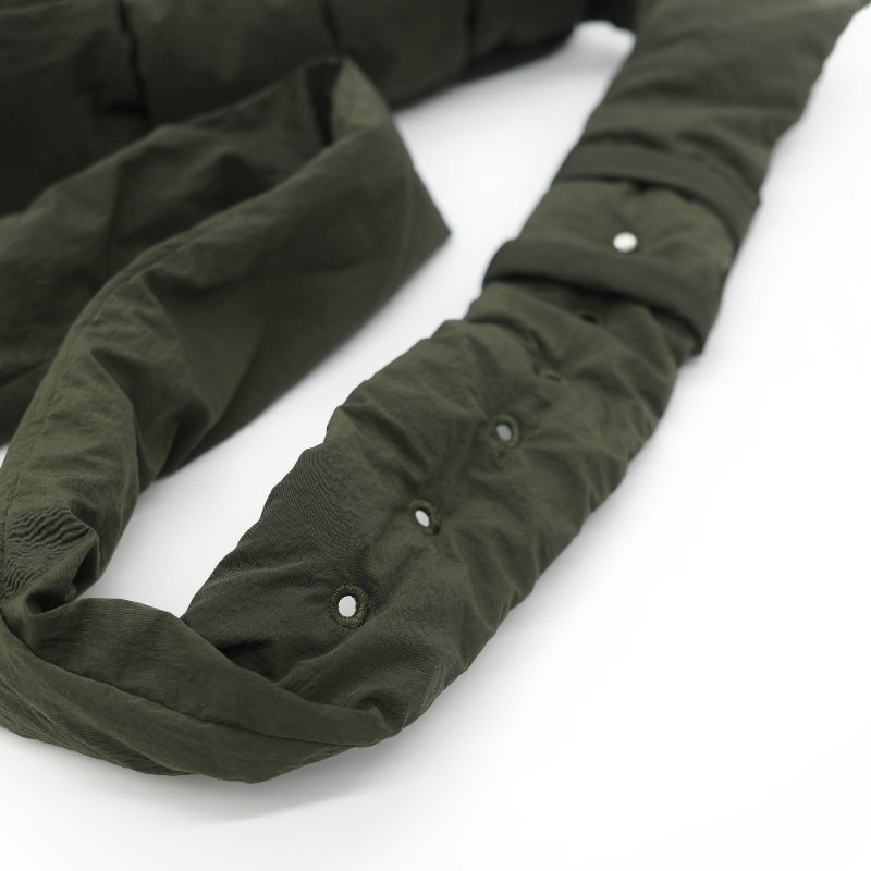 Bottega Veneta 寶緹嘉 Padded Tech Cassette 卡其綠色 填充尼龍 2x4 八格 Intrecciato 編織斜背卡帶包-23