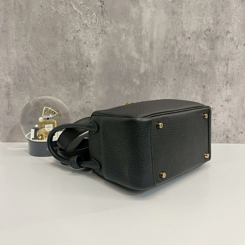 Hermes Mini Lindy 黑金 U刻-4