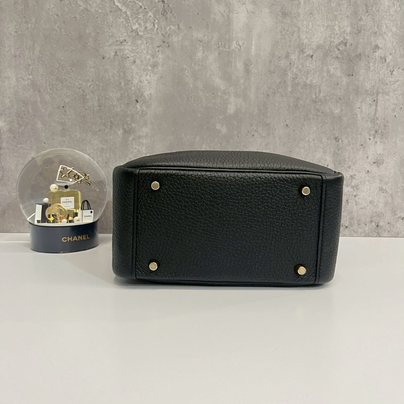 Hermes Mini Lindy 黑金 U刻-6