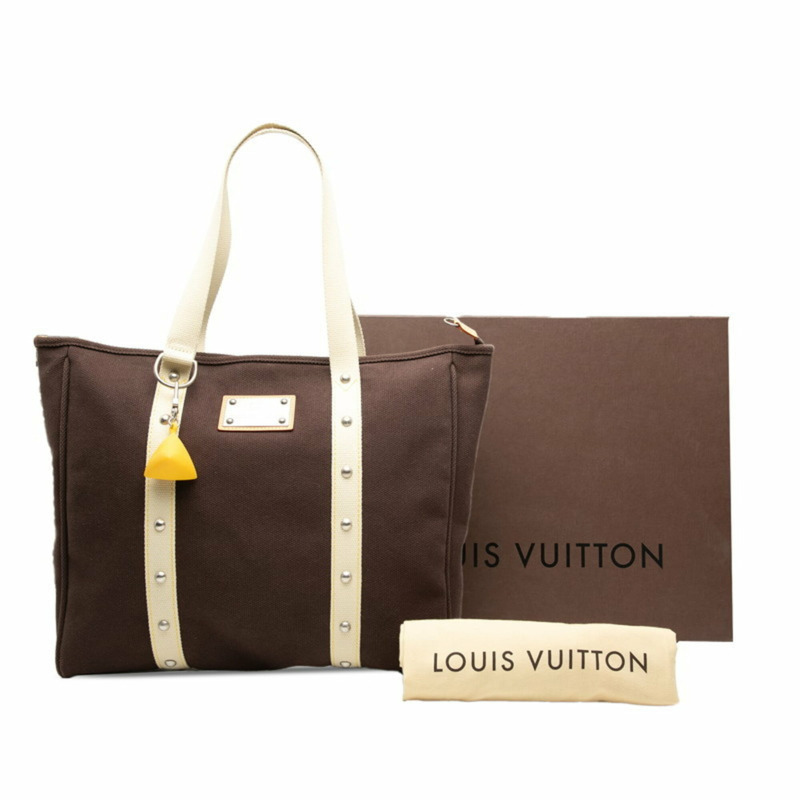 路易威登 Antigua Cup Cabas GM 手提包單肩包 M80662 棕色帆布 女士 LOUIS VUITTON-6