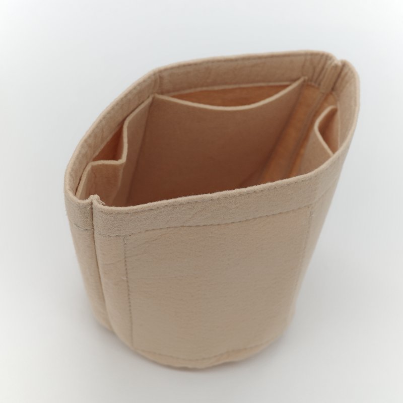 Longchamp 瓏驤 Épure 亮黃色 牛皮 經典硬挺 提籃式小型水桶包-24