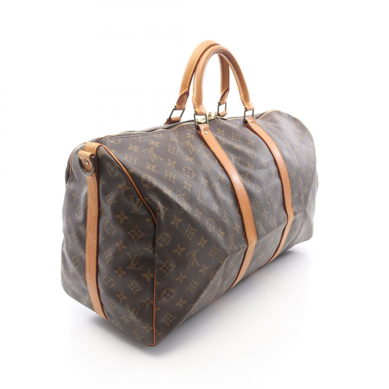 路易威登 Keepall Bandouriere 50 手提旅行包 M41416 Monogram 皮革 LV-1