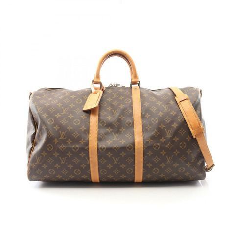 路易威登 Keepall Bandouriere 55 旅行手提包 M41414 Monogram 皮革 LV