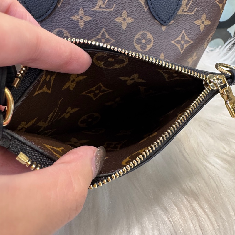 LV Neverfull Inside Out BB 新款雙面用 近全新 晶片款-3