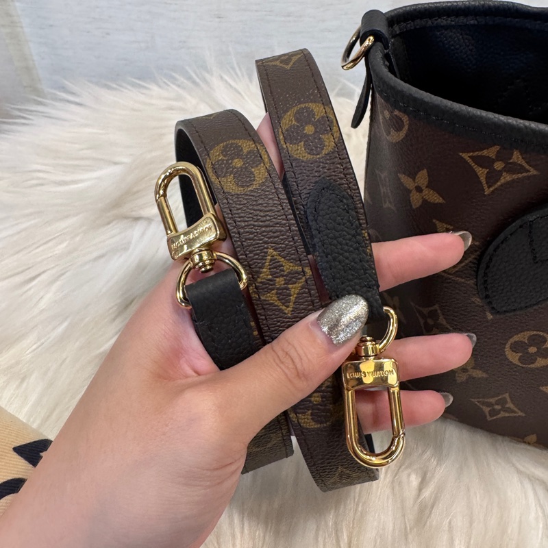 LV Neverfull Inside Out BB 新款雙面用 近全新 晶片款-7