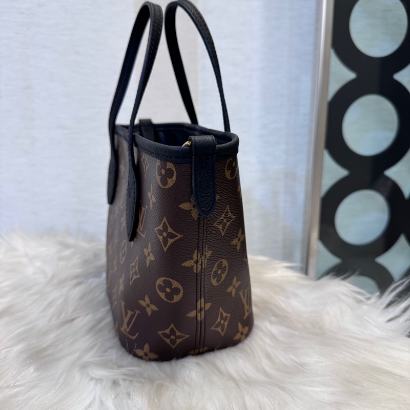 LV Neverfull Inside Out BB 新款雙面用 近全新 晶片款-11
