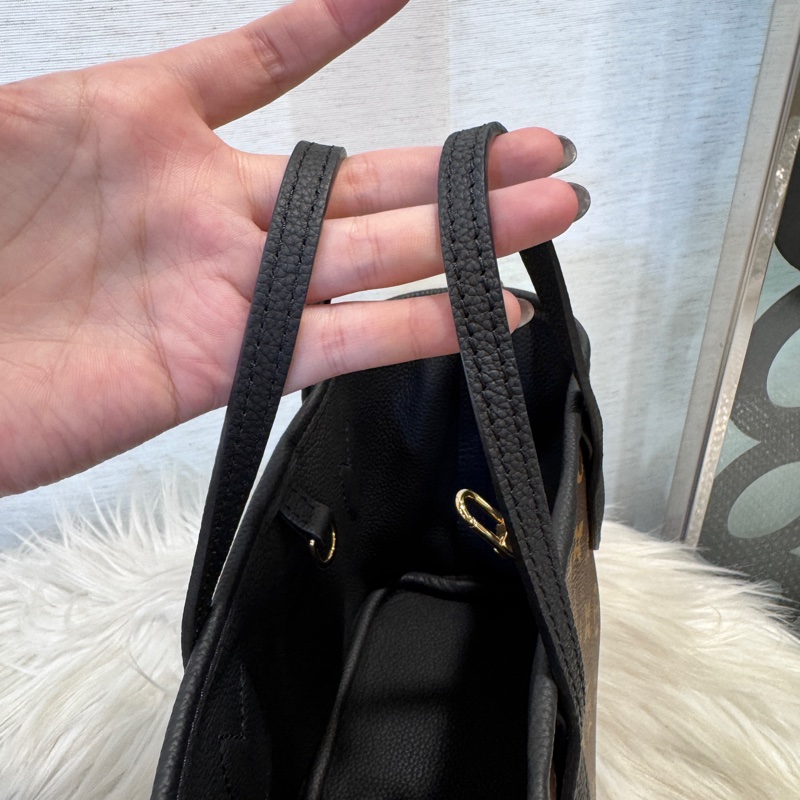 LV Neverfull Inside Out BB 新款雙面用 近全新 晶片款-13