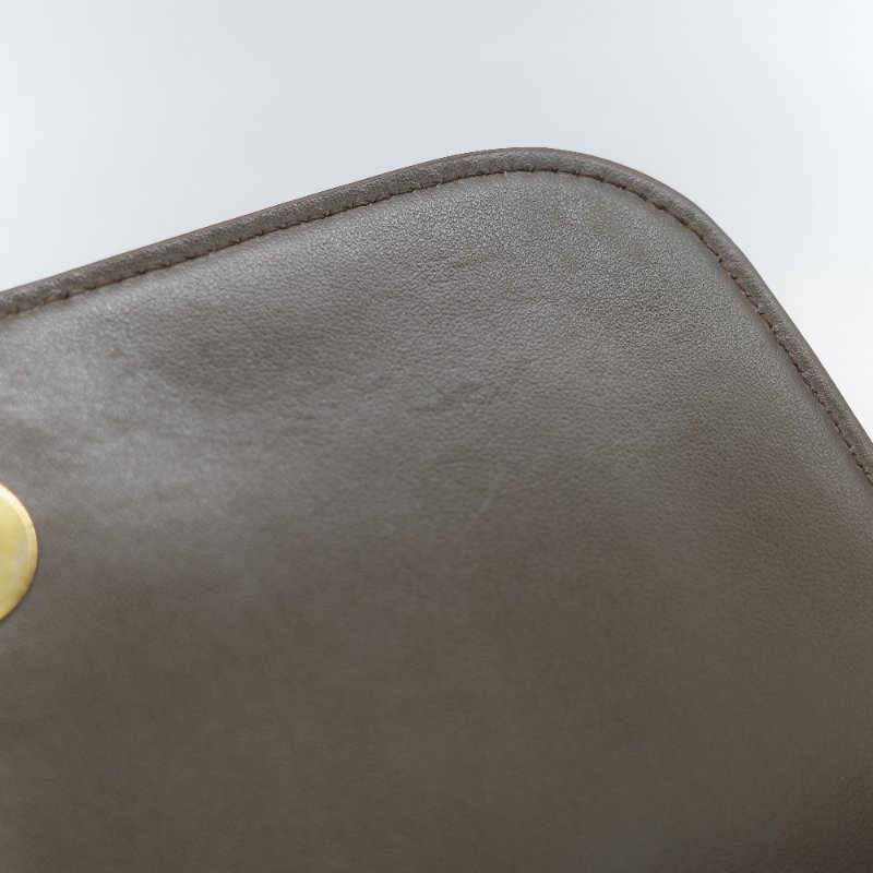 Saint Laurent 聖羅蘭 Spontini 咖啡棕色 小牛皮 牛皮  翻蓋式 斜背包馬鞍包-19