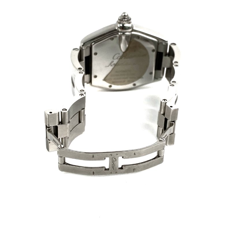 △ Cartier 卡地亞 Silver Stainless Steel Roadster Automatic Watch 2510 銀色不鏽鋼自動手錶 - 267005685-6