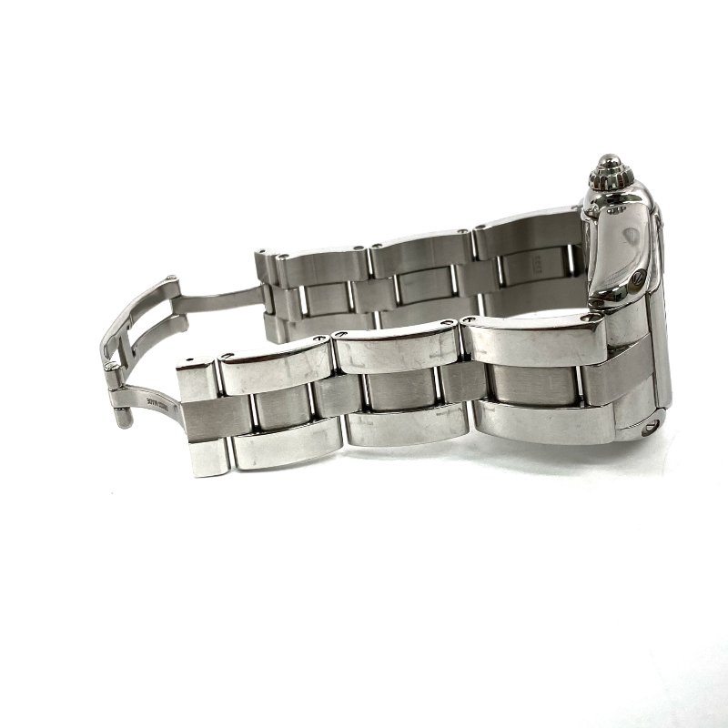 △ Cartier 卡地亞 Silver Stainless Steel Roadster Automatic Watch 2510 銀色不鏽鋼自動手錶 - 267005685-7