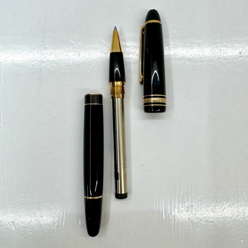MONTBLANC 萬寶龍 大師傑作系列旋轉原子筆 黑色-5