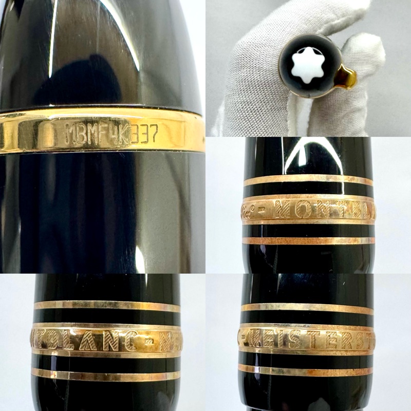 MONTBLANC 萬寶龍 大師傑作系列旋轉原子筆 黑色-6