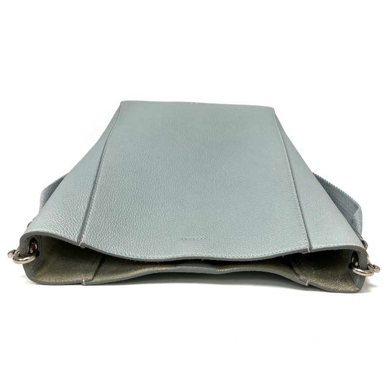 ☆ Celine 思琳 Light Blue Calfskin Sangle Shoulder Bag 淺藍色小牛皮肩背袋 - 267005468-8