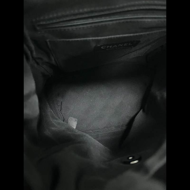 Chanel Backpack small
黑銀光面皮小號-14