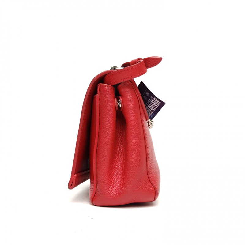 LOUIS VUITTON LockmeIIBB紅色牛皮銀扣2016-1