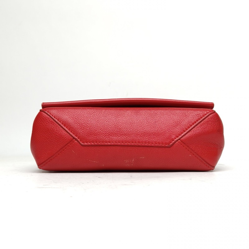 LOUIS VUITTON LockmeIIBB紅色牛皮銀扣2016-3