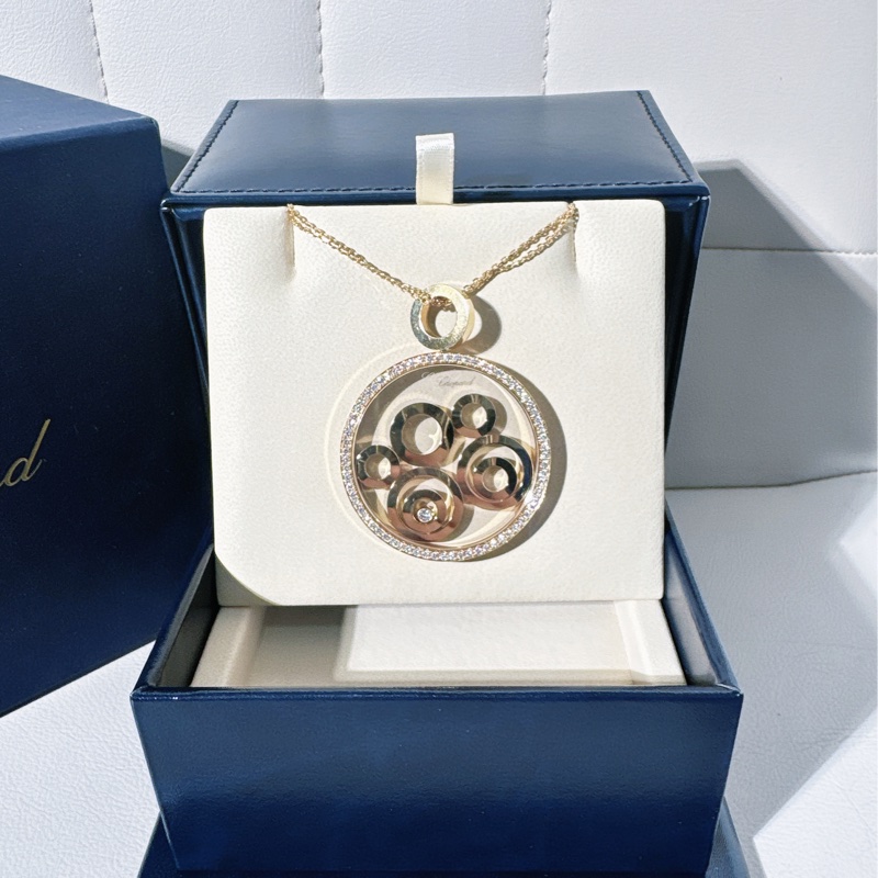 Chopard 蕭邦 Vintage， Happy Spirit 快樂鑽，5 圈超大號項鍊-2