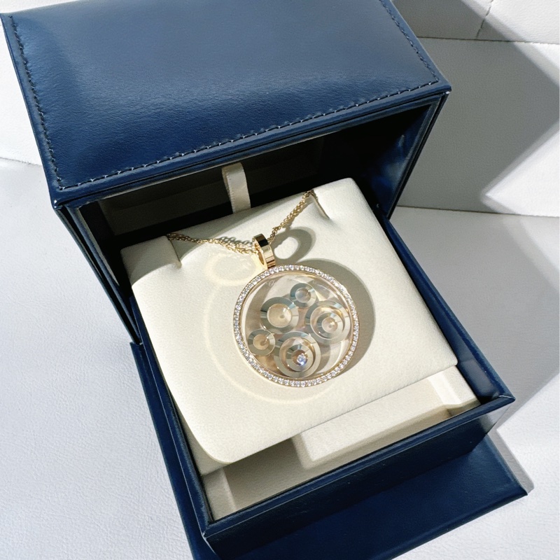 Chopard 蕭邦 Vintage， Happy Spirit 快樂鑽，5 圈超大號項鍊-3
