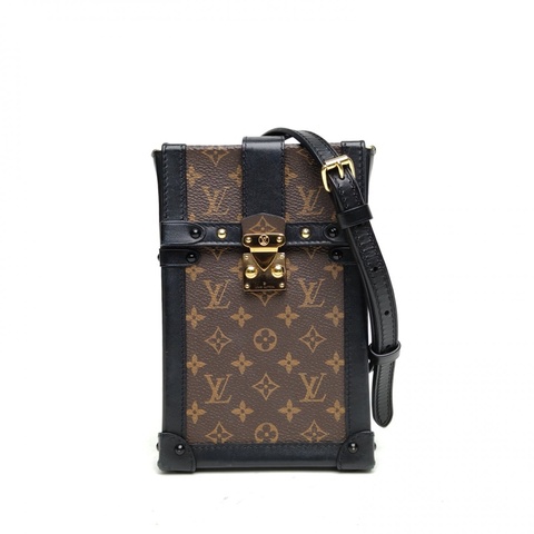 LOUIS VUITTON TrunkVertical手機包老花PVC2020