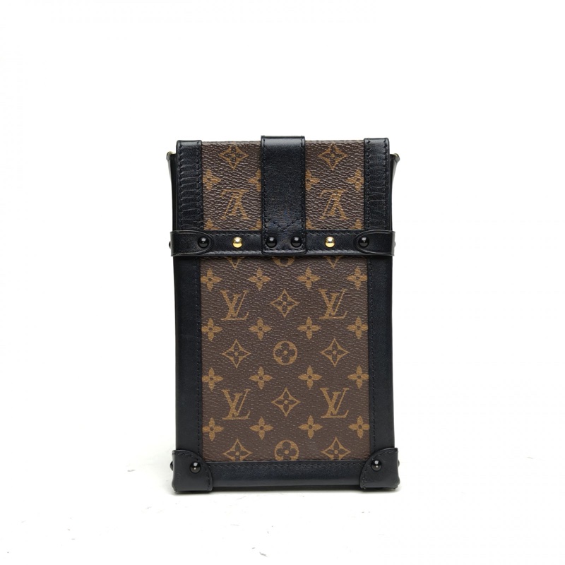 LOUIS VUITTON TrunkVertical手機包老花PVC2020-2
