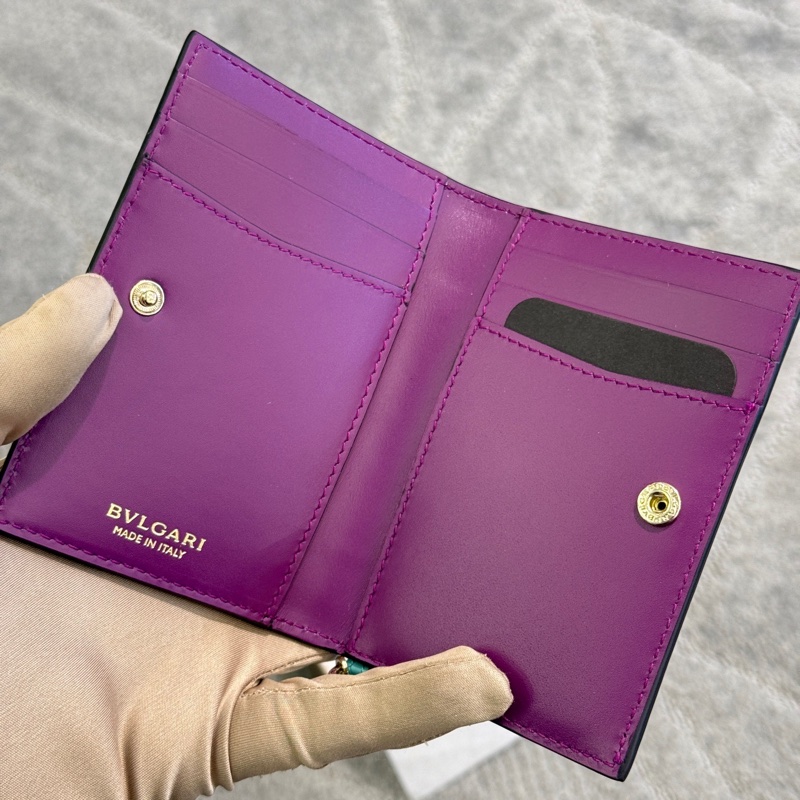 閒置新寶格麗SERPENTI FOREVER蛇頭卡包 錢包，原裝包裝都在，有質保卡，尺寸約11.5x8cm-6