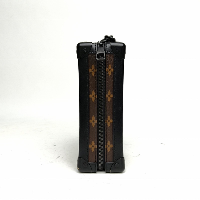 LOUIS VUITTON 老花2020softtrunk豎版樹脂帶刺繡鏈條包-1