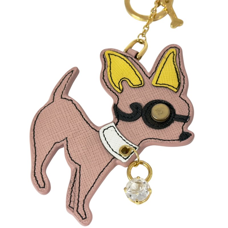 PRADA 狗狗 掛飾-2