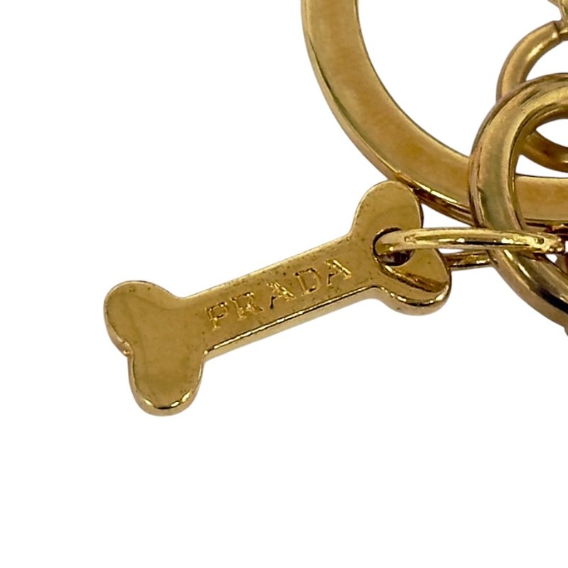 PRADA 狗狗 掛飾-6