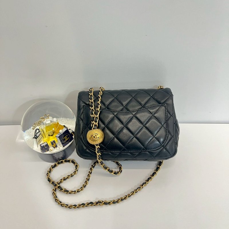 Chanel 金球方胖子 晶片款-1