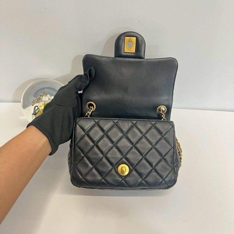 Chanel 金球方胖子 晶片款-6