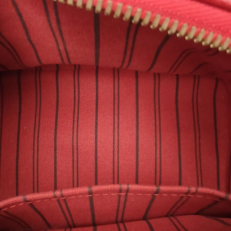 LOUIS VUITTON Speedy20可拆卸肩帶紅色牛皮2016-5