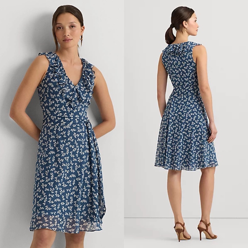 Lauren Ralph Lauren 無袖洋裝｜尺寸 6｜幾乎全新-0