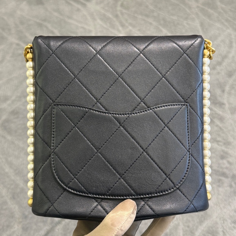 CHANEL香奈儿流浪珍珠嬉皮包，限量款很难买哦，31开，无附件-1