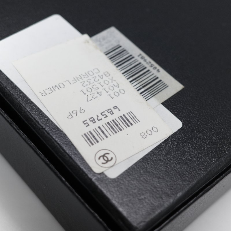 Chanel 香奈兒 Vintage經典黑色 平滑小牛皮 拼接金屬鏈條扣飾 皮革皮帶-1