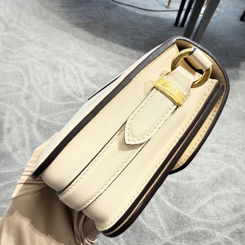 98新LV 路易威登 Pont9白色全皮單肩斜挎包，芯片款尺寸23*15*8-3