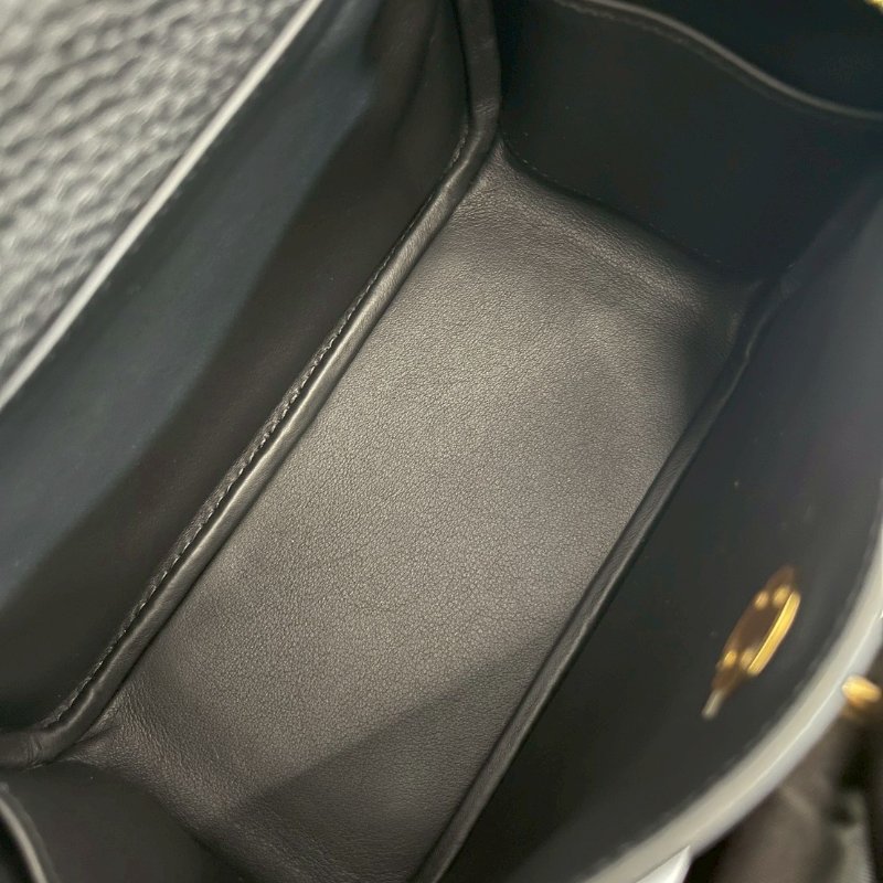 Hermes Mini Lindy 二代 黑金 全新 K 刻-8