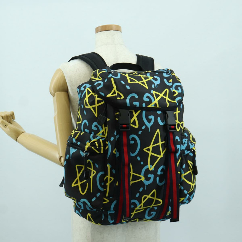 【日本直送】GUCCI Gucci Ghost Sherry Line帆布多色雙肩包 429037 正品 gh1884M-28