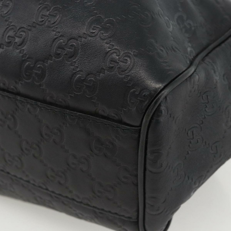 【日本直送】GUCCI GG帆布 Guccissima Sukey 手提包 皮革 黑色 金色 211944 正品 am11144A-8