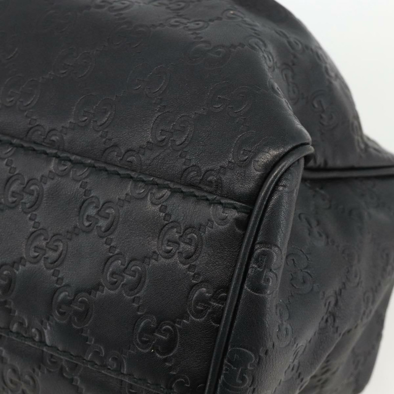 【日本直送】GUCCI GG帆布 Guccissima Sukey 手提包 皮革 黑色 金色 211944 正品 am11144A-14