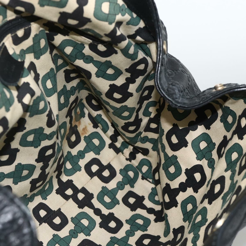 【日本直送】GUCCI GG帆布 Guccissima Sukey 手提包 皮革 黑色 金色 211944 正品 am11144A-17