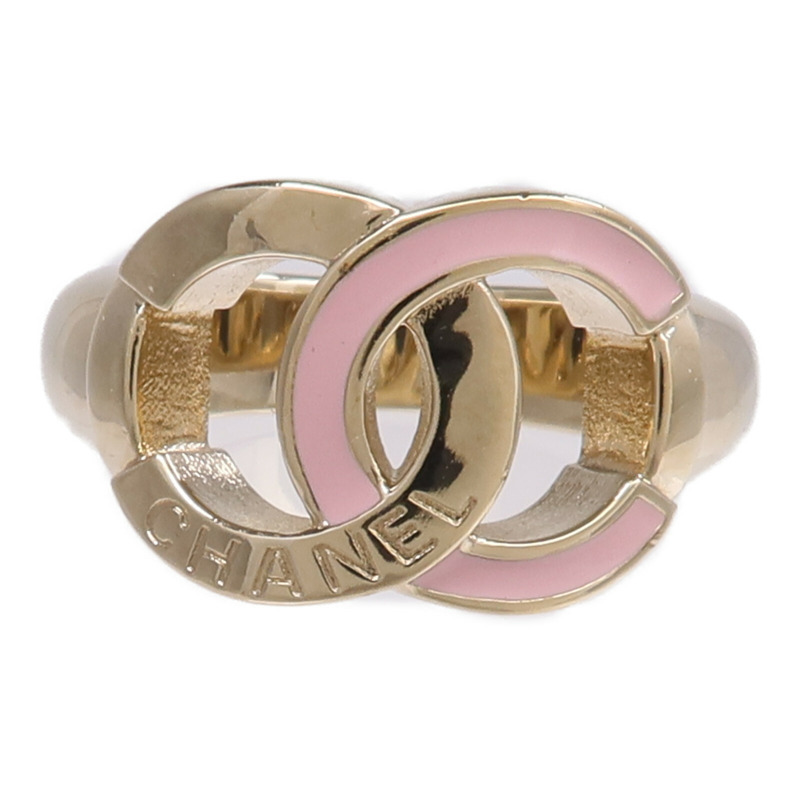 CHANEL 金屬Ring戒指US#6-1