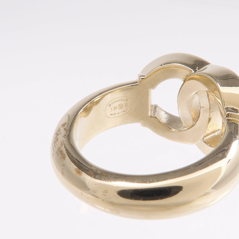 CHANEL 金屬Ring戒指US#6-4