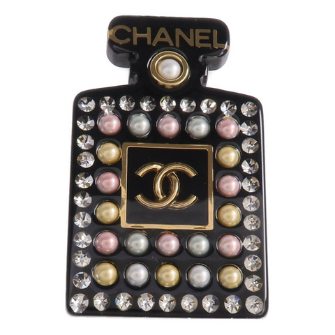CHANEL PVC Brooch金扣胸針