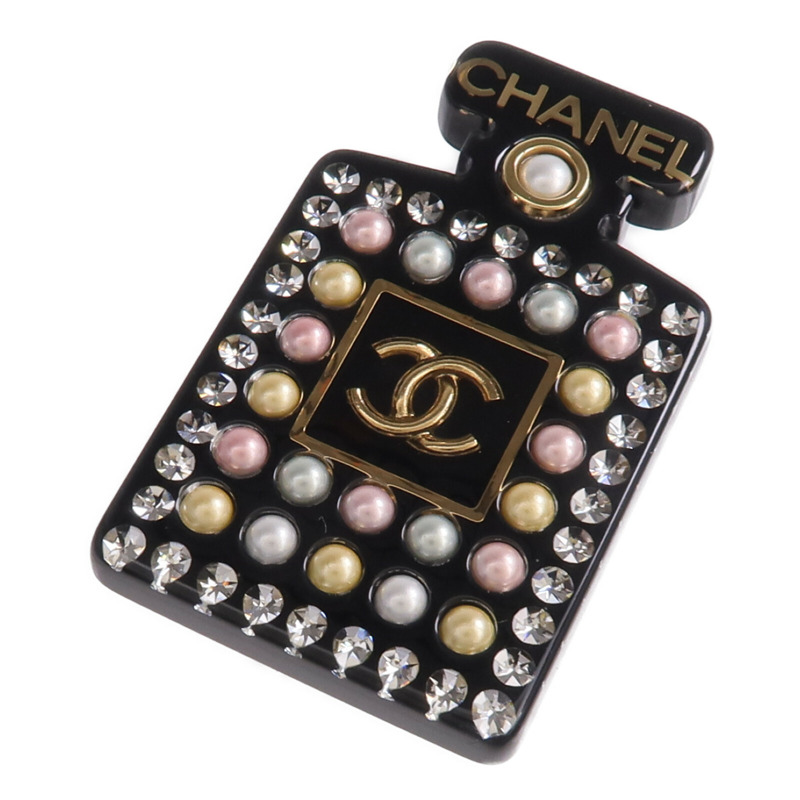 CHANEL PVC Brooch金扣胸針-1